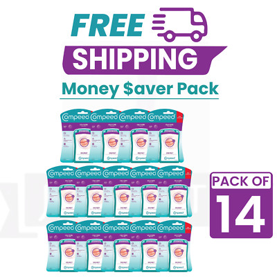 14 Pack Compeed Cold Sore Patch 210 Patches (14 Pack Of 15 Patches)