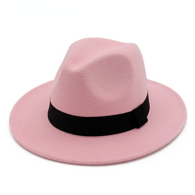 Fedora Hats For Women Pink Ladies 
