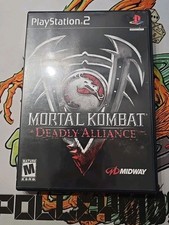 Mortal Kombat: Deadly Alliance Sony PlayStation 2, 2002 TESTED CIB W. Reg Card