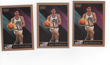 (3) 1990-91 SKYBOX BASKETBALL #284 John Stockton Utah Jazz - NM/MT