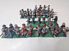 15mm American Civil War ACW for wargaming. Confederate. Painted metal minis