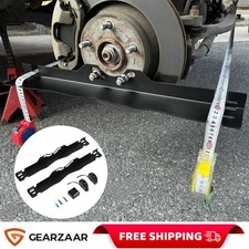 2X Heavy Duty Wheel Alignment Tool Toe Plate Digital Inclinometer Professional