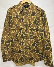 Woolrich Shirt Hunting Camouflage Men’s Medium Cotton Camping Buck Duck Vintage