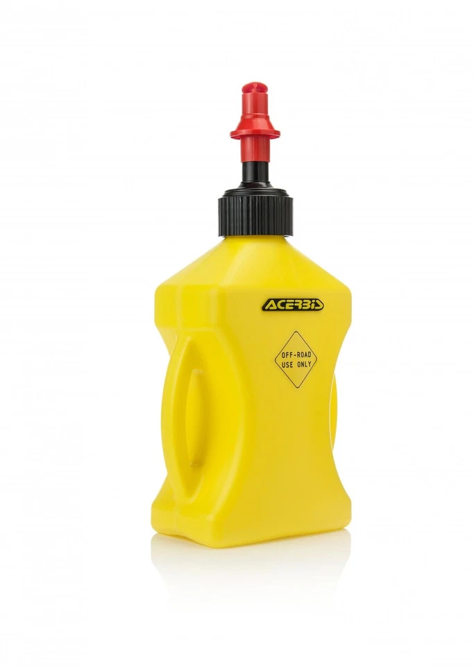 Jerrycan 10 L Schnelltank Carburant Compatible À KTM HT Sxf Honda Jaune - Photo 1/2