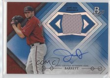 2014 Bowman Platinum Relics Blue Refractor 77/199 Jake Barrett #AR-JB Auto 2d7