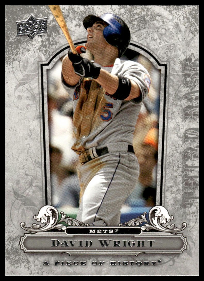2008 Upper Deck A Piece of History #59 David Wright New York Mets NM+