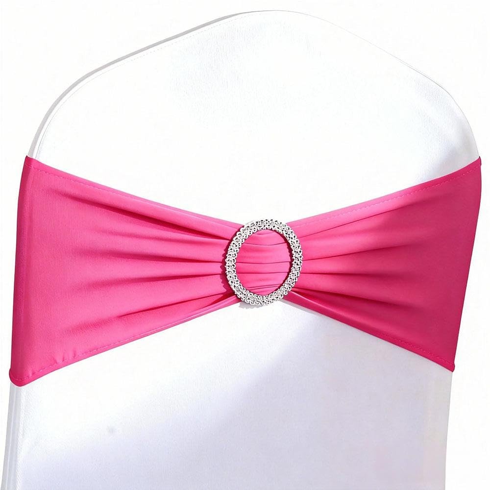 Sashes, Spandex Chair Bands Bows For Wedding Party Bab...