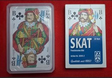 2x Spielkarten franz. Skatkarten Schmid - deutsche Skatkarten Wer. Rabattschiff