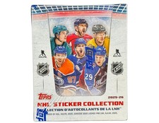 2025/26 Topps NHL Stickers Display Box