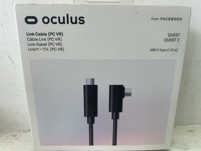 Oculus Quest Virtual Reality Headset Cable - Black