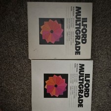 ILFORD MULTIGRADE 5x5in Darkroom Contrast Filter Set, Grades 00-5