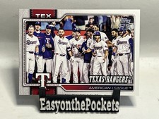 2026 Topps Series 1 Texas Rangers Celebration Card#258