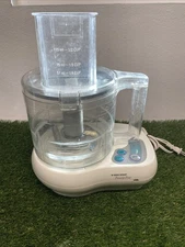 Vintage Black & Decker Power Pro Food Processor FP1000 White Tested Works