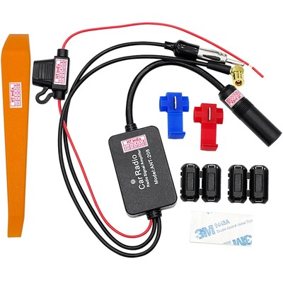 DAB Antenne Splitter SMB Adapter DIN Adapter AM/FM Antenne Signalverstärker DE