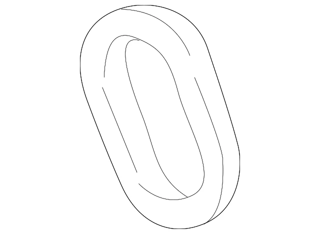 Junta conversor Ford genuína F57Z-5B266-A - Imagem 2 de 3