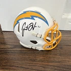 Los Angeles Chargers Autographed Football Helmet Beckett Authenticated Original
