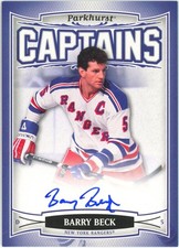 2006-07 Parkhurst Captains Autographs #197 Barry Beck