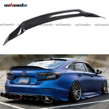 R Style Duckbill Rear Trunk Spoiler Wing Carbon Look For 2018-2022 Honda Accord R Style Duckbill Rear Trunk Spoiler Wing Carbon Look For 2018-2022 Honda Accord