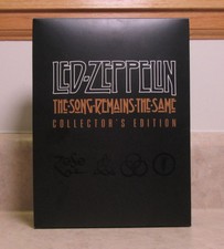 led Zeppelin The Song Remains The Same DVD Collectors Edition With Tee Shirt