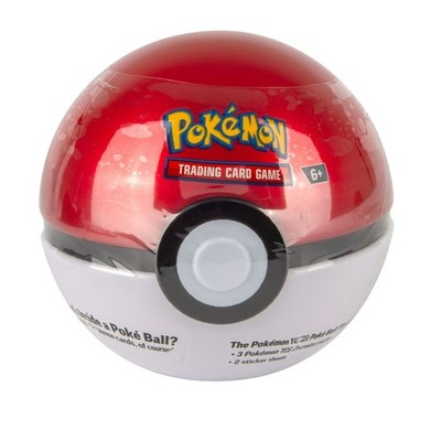 Pokemon ITM0020856 Spring 26 D7 Pok Ball Tin Trading Card Game Collectible,