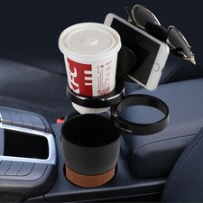 Car Cup Holder Organizer Door Mount   360  Rotating Drink Bottle Phone Holder