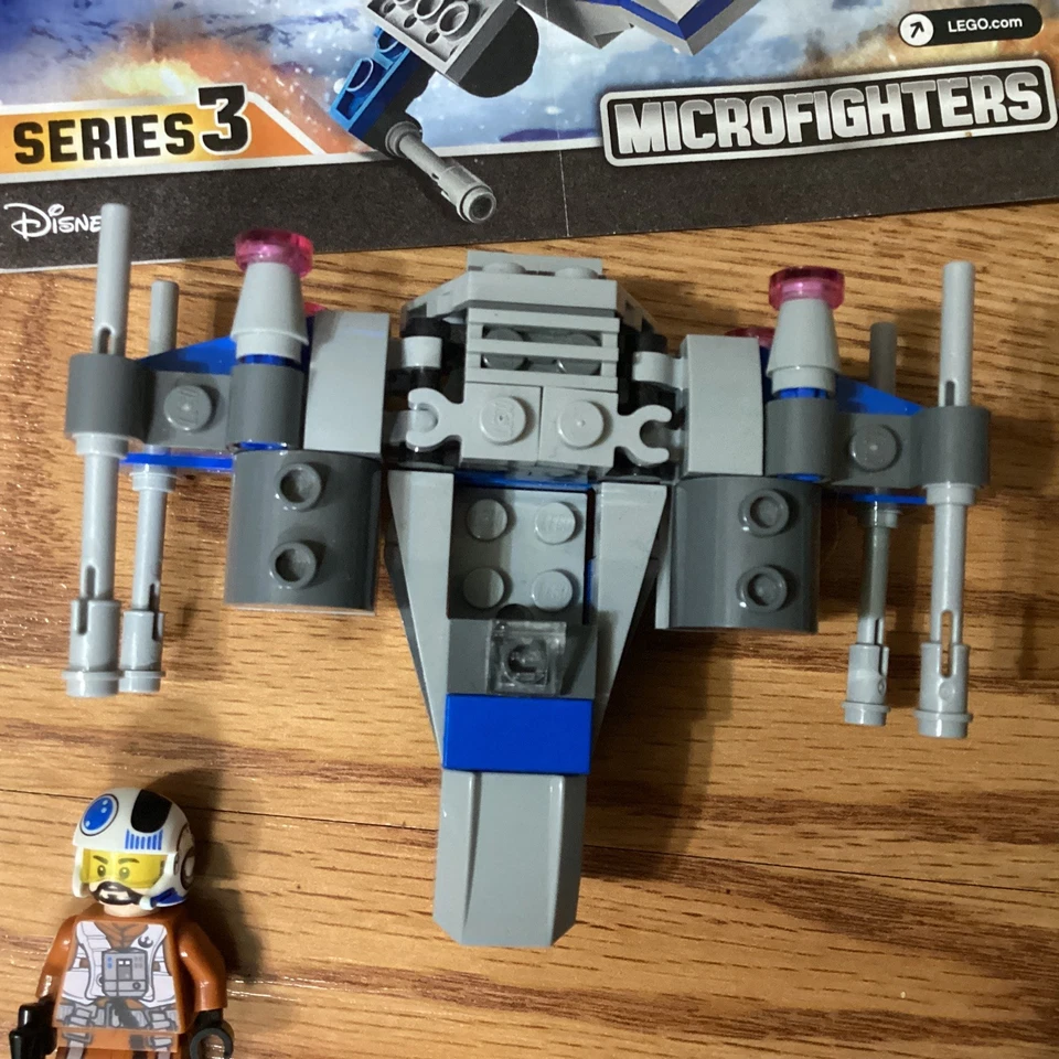 LEGO Star Wars 75207 y 75125 Patrulla Imperial, X-Wing Fighter Missing1 Minifigura Foto 4 de 4