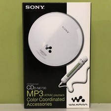 SONY CD Walkman D-NE730 MP3 Player Unused item, opened item From Japan