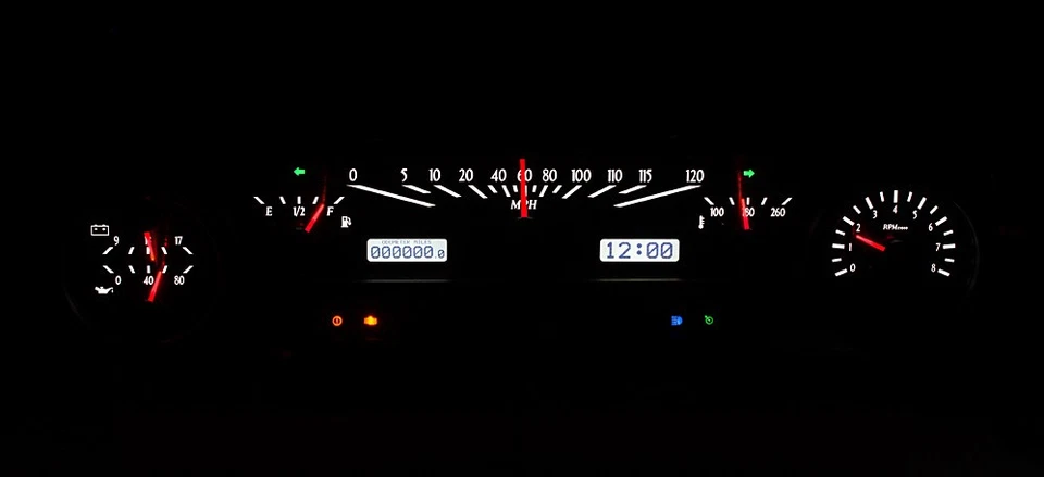 Dakota Digital 1964-65 Ford Falcon Ranchero Mustang VHX Instruments #VHX64FFALKW - Imagem 3 de 4