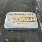 Silver - 10 oz .999+ Silver Engelhard Bar