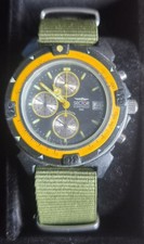 Sector Contech 100 Cronografo Uomo Quarzo Nero Giallo