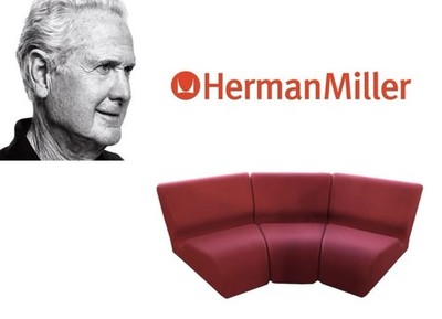 Chadwick Modular Herman Miller Eames Compact Sofa Modern Knoll Lounge Chair MCM