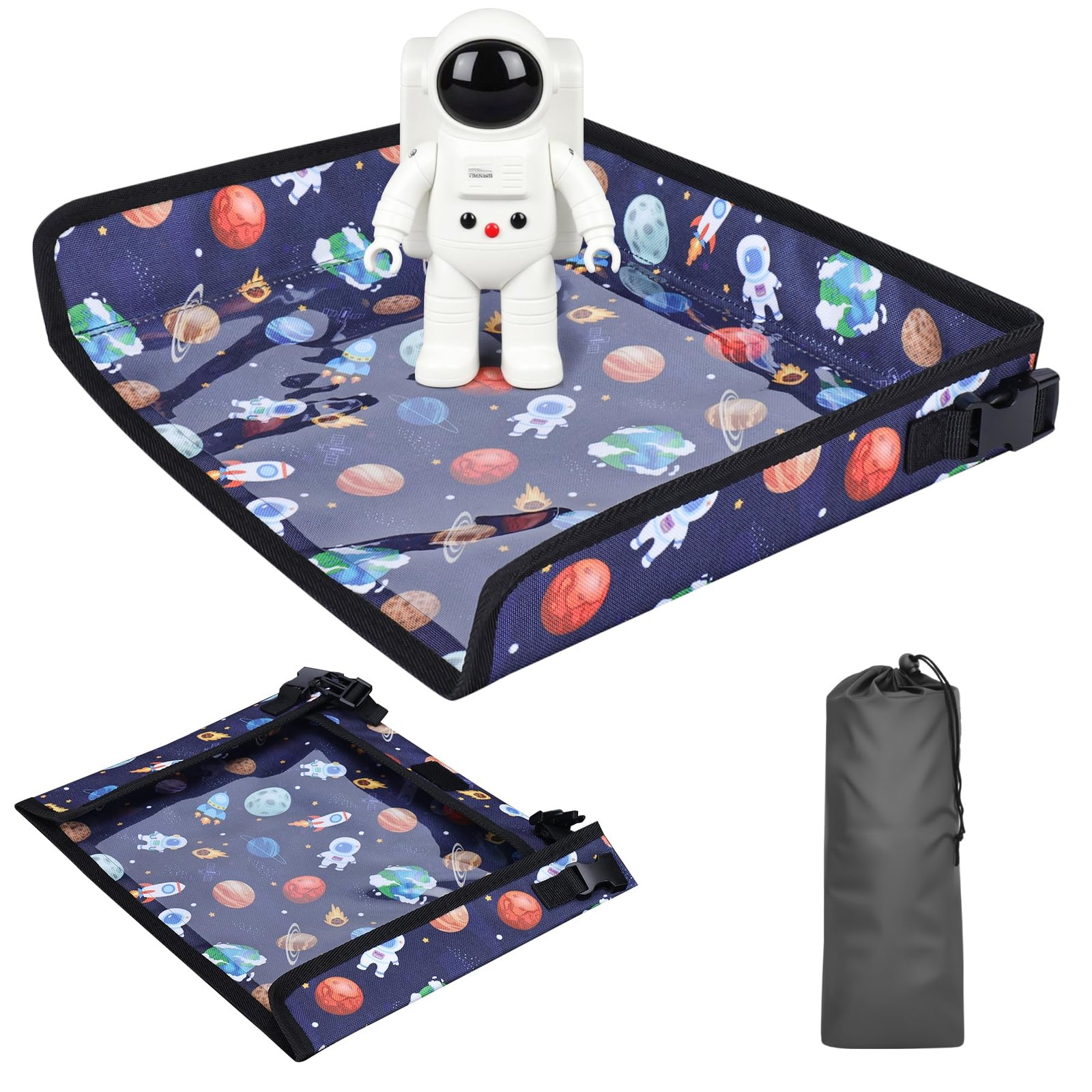 Kids Travel Tray Table Cover, Plane essentials for Toddler, 