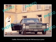 1968 Cadillac Fleetwood Sixty Special Launch Press Photo Old Historic Photo 1968 Cadillac Fleetwood Sixty Special Launch Press Photo Old Historic Photo