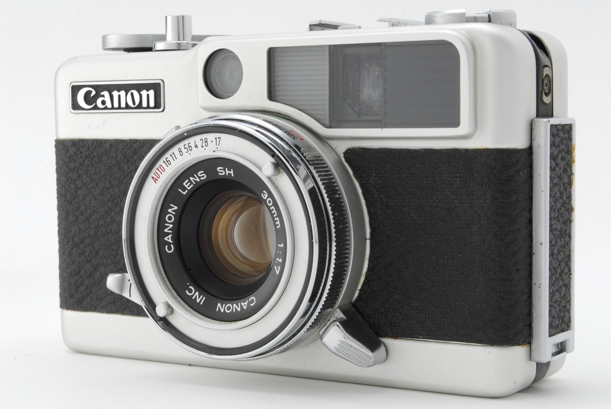 All Works Canon Demi EE17 Half Frame Film Camera 30mm f1.7 JAPAN