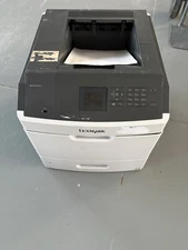 Lexmark MS810dn Monochrome Laser Printer W/ Dual Paper Tray. Page Count only 26K