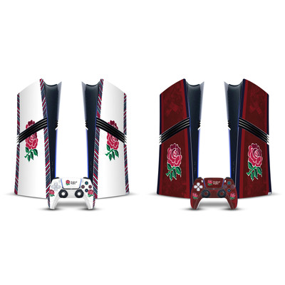 ENGLAND RUGBY UNION 2024/25 WAPPEN-SET VINYL SKIN FOR PS5 PRO DIGITAL BUNDLE