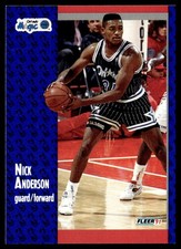 1991-92 Fleer Nick Anderson Orlando Magic #143