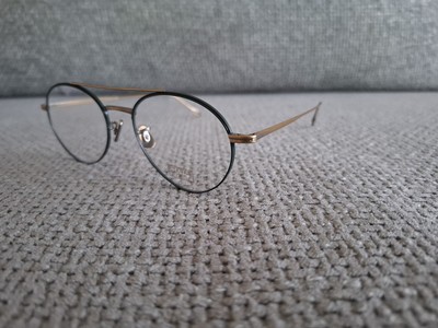 EYEVAN 7285 Oval Titanium Eyeglasses Model 139 Col 901G Antique 