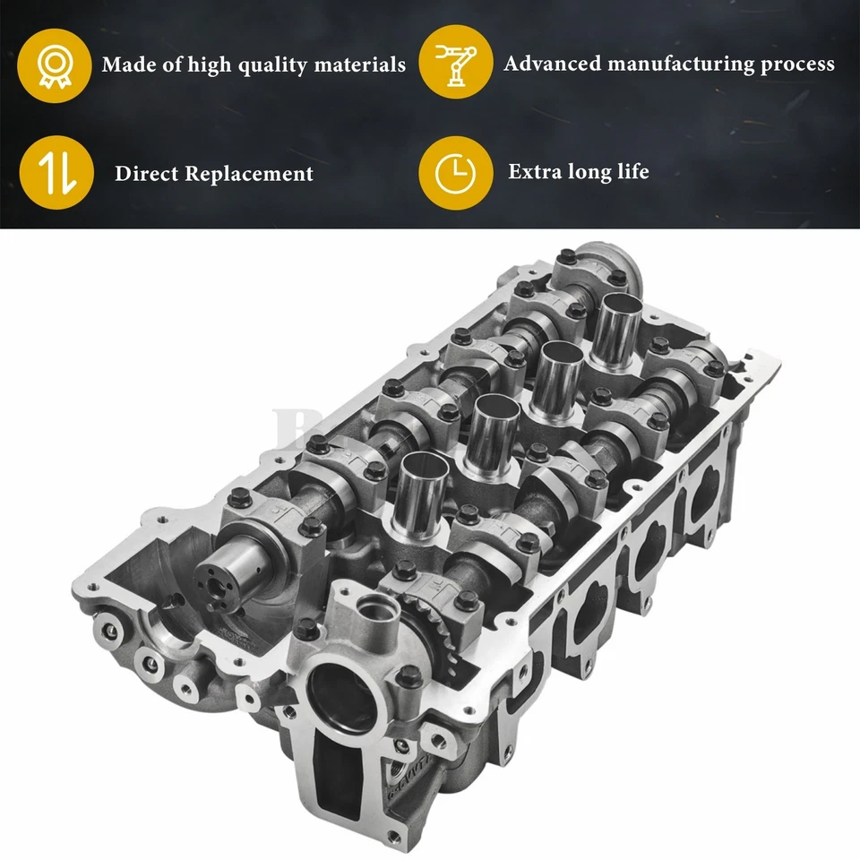 Conjunto de culata de motor para Hyundai Accent Kia Rio 2006-2011 1,6 L G4ED nuevo Foto 2 de 4