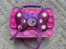 Disney Junior Minnie Mouse Bowfabulous Bag Toy Purse Playset with Accessories