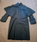 USED UNION CIVIL WAR REENACTING GREAT COAT SIZE 44 U.S.A  MADE SURVIVE THE COLD
