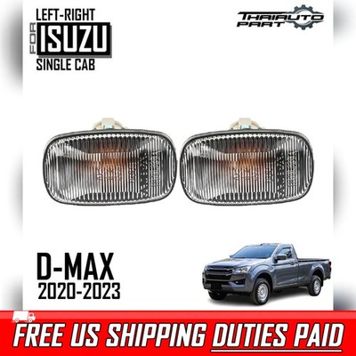 2PCs Side Fender Marker Turn Signal Lamp Light For Isuzu D-Max