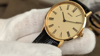 Unused] SEIKO Chariot 2220-0430 Gold Manual winding Men's Watch