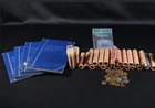 NobleSpirit (RB) Large Lincoln Wheat Cent Rolls, BU Memorial Bank Rolls, & Books