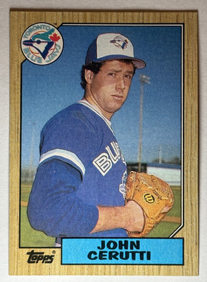 1987 Topps - John Cerutti #557 (RC)