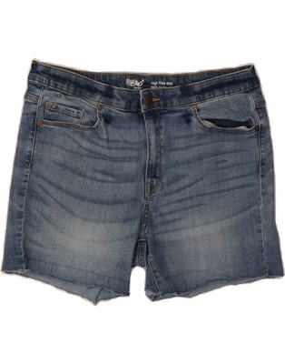 MOSSIMO Damen Jeansshorts W34 Large blau CM28