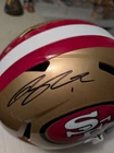 Ricky Pearsall San Francisco 49ers Signed Full Size Helmet Speed Beckett COA