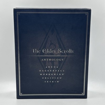 The Elder Scrolls Anthology Collector's 9 Disc Complete Set for PC WITH ALL MAPS