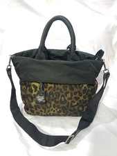 PRADA LEOPARD 2WAY NYLON TOTE BAG