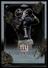 2025 Topps Chrome #F15-15 Malik Nabers Fortune 15 Refractor